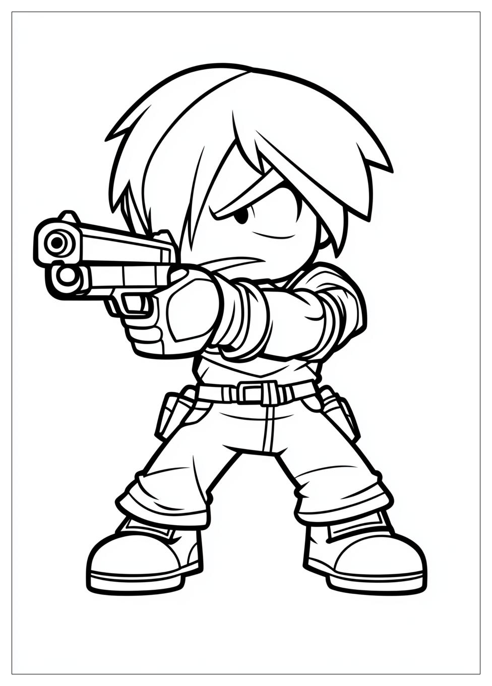 Leon Brawl Stars Ausmalbilder 14