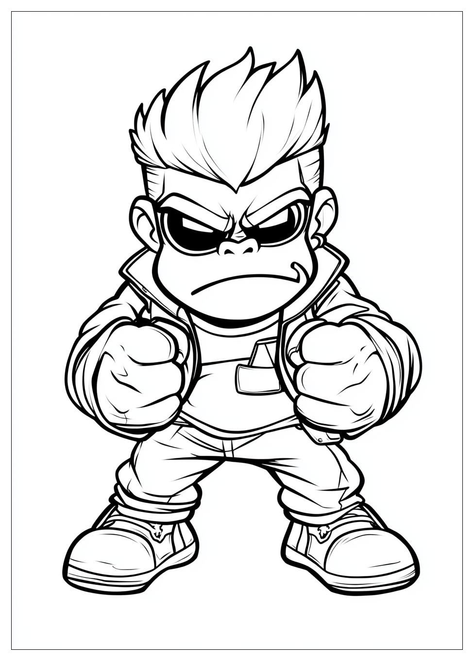 Leon Brawl Stars Ausmalbilder 21