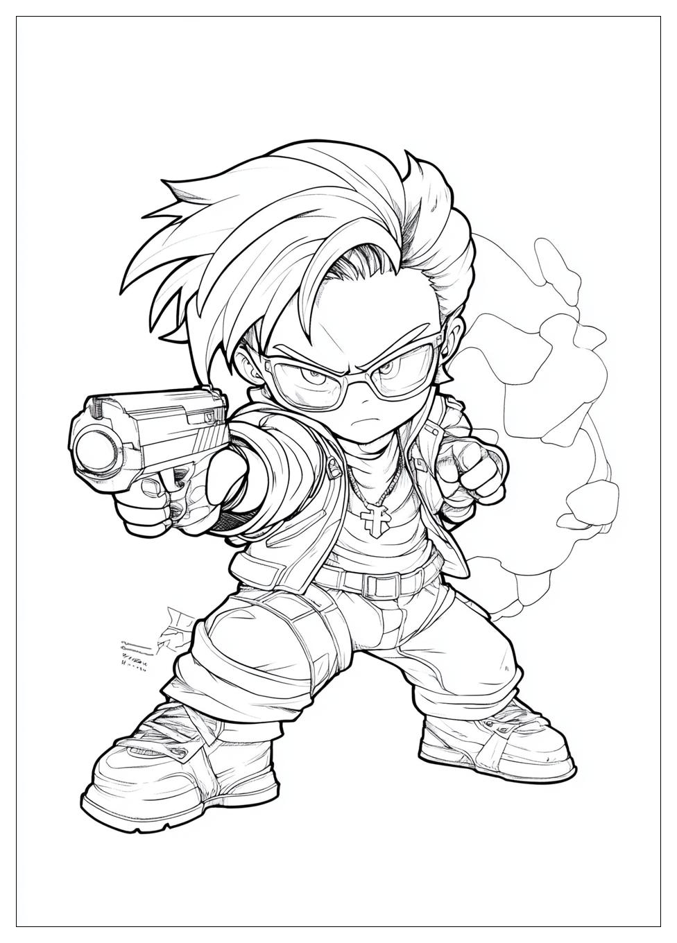 Leon Brawl Stars Ausmalbilder 24