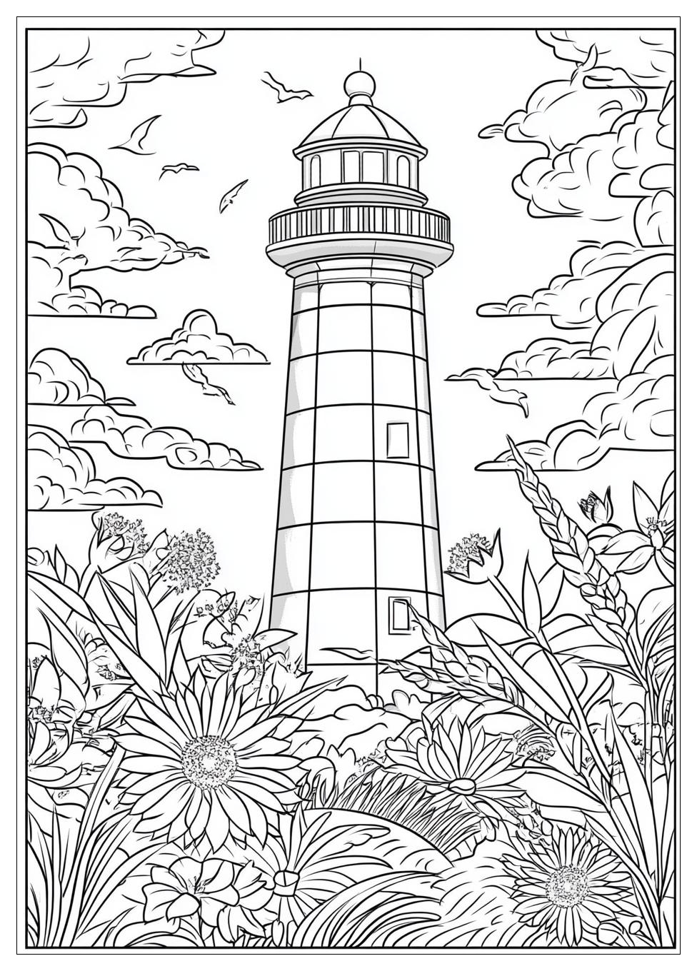 Leuchtturm Ausmalbilder 15