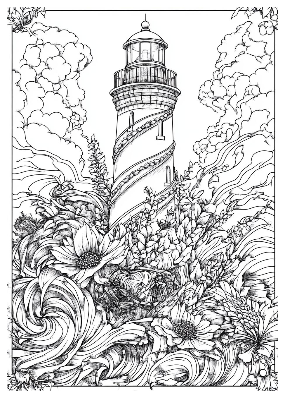 Leuchtturm Ausmalbilder 19