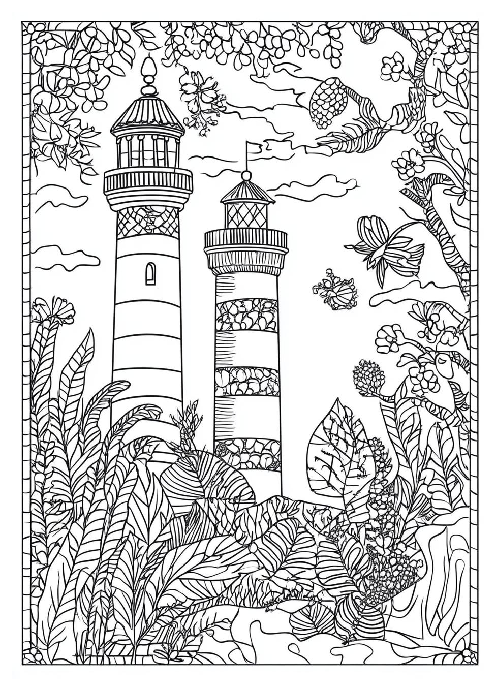Leuchtturm Ausmalbilder 23