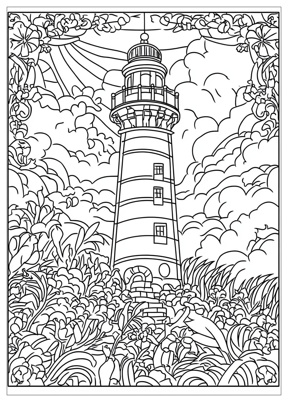 Leuchtturm Ausmalbilder 24