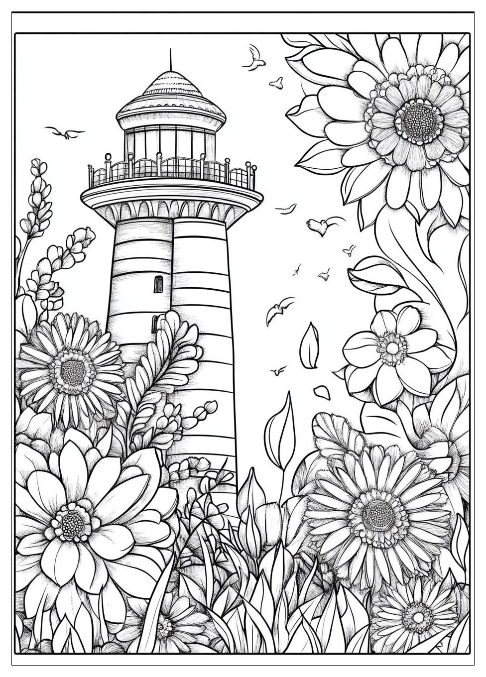 Leuchtturm Ausmalbilder 8