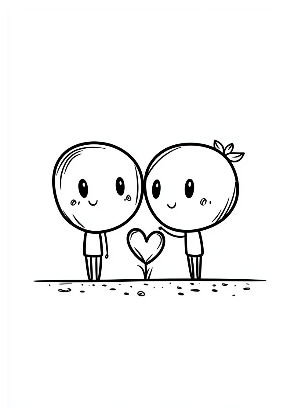 Liebes Ausmalbilder 6