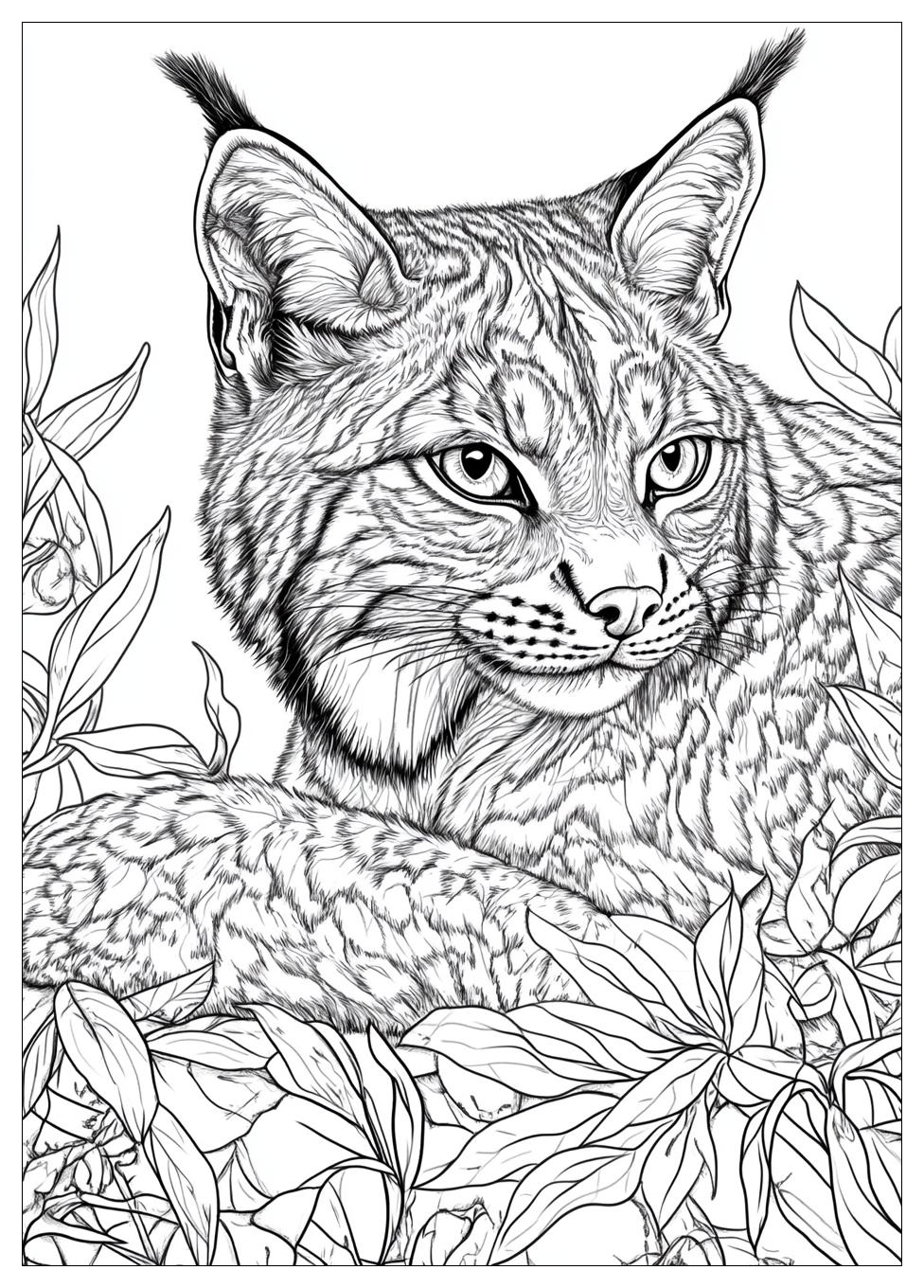 Luchs Ausmalbilder 22