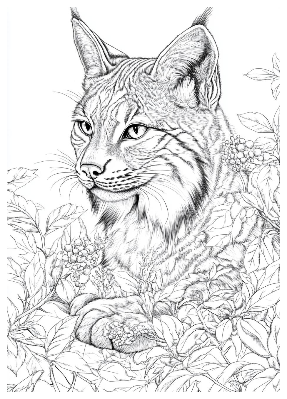 Luchs Ausmalbilder 24