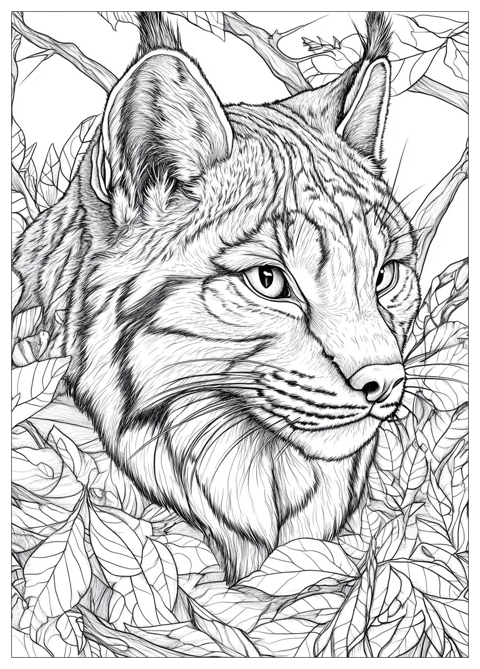 Luchs Ausmalbilder 9