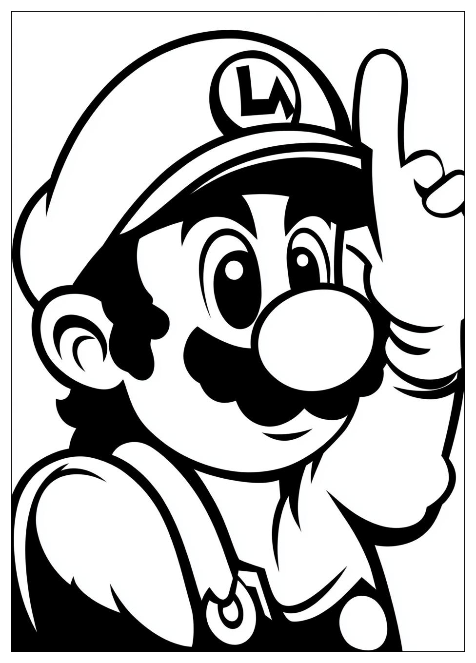Luigi Ausmalbilder 11