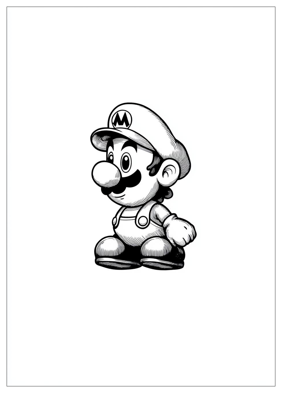 Luigi Ausmalbilder 16