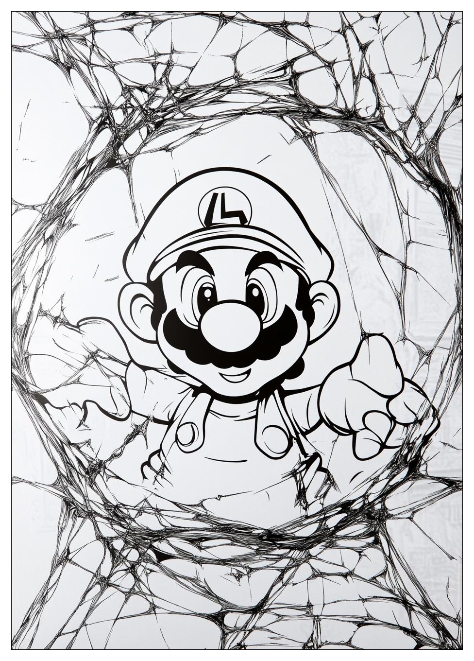 Luigi Ausmalbilder 18