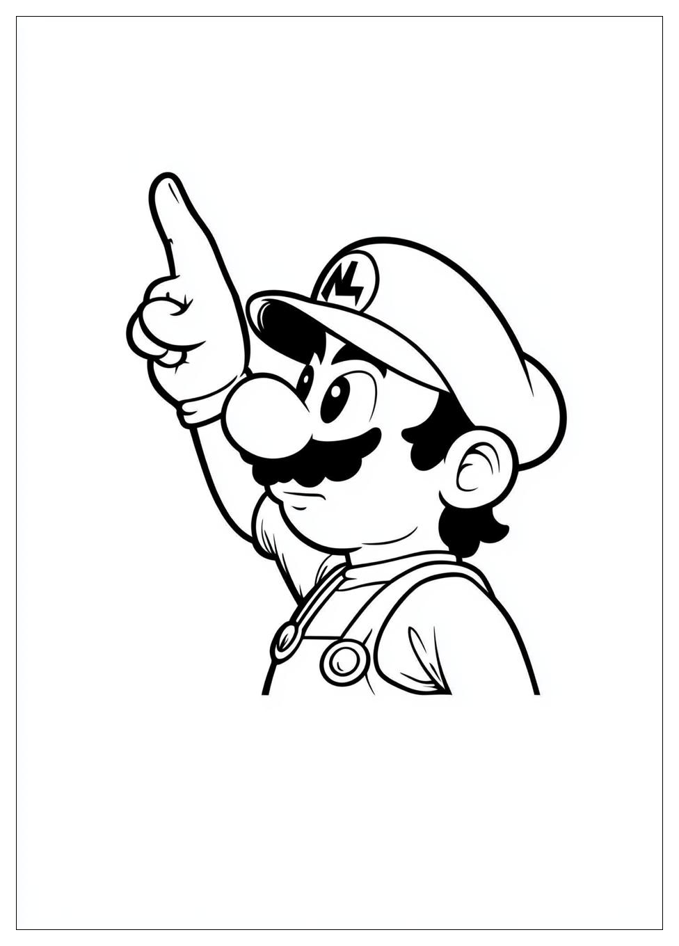 Luigi Ausmalbilder 9