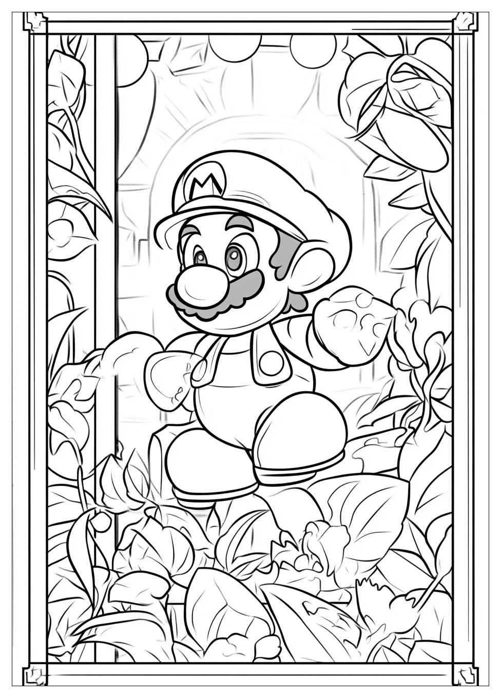 Mario Bros Ausmalbilder 14
