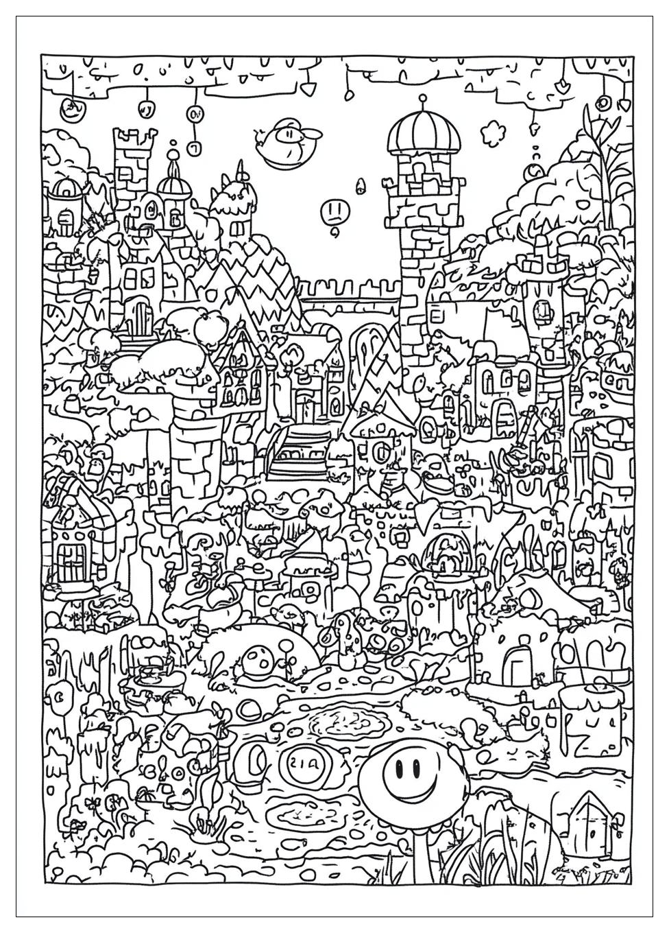 Mario Bros Ausmalbilder 16