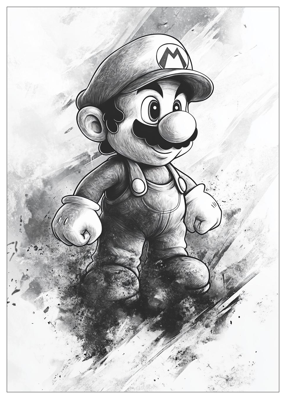 Mario Bros Ausmalbilder 17