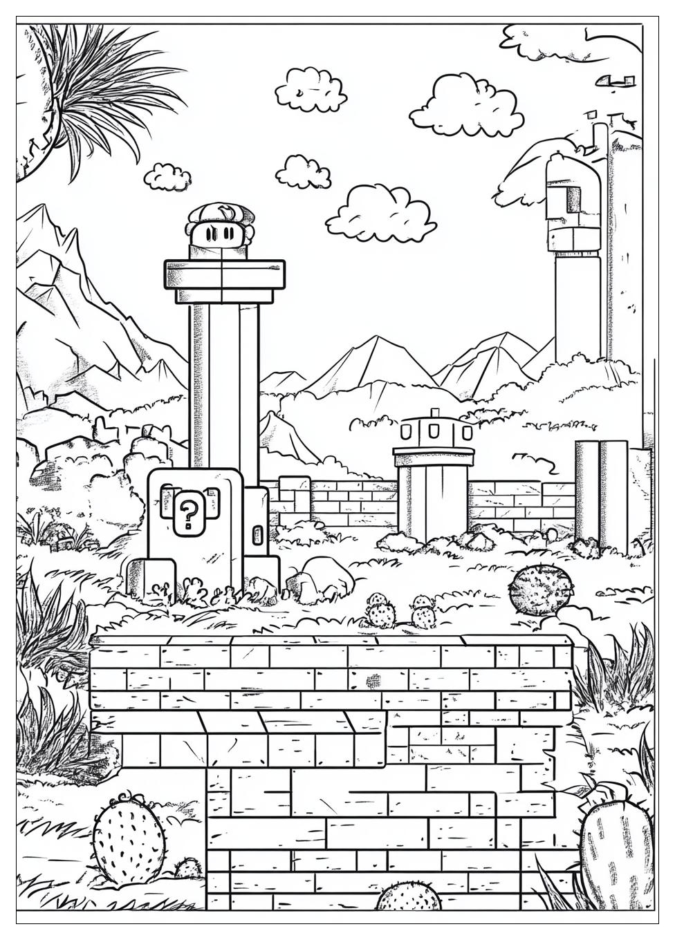 Mario Bros Ausmalbilder 20