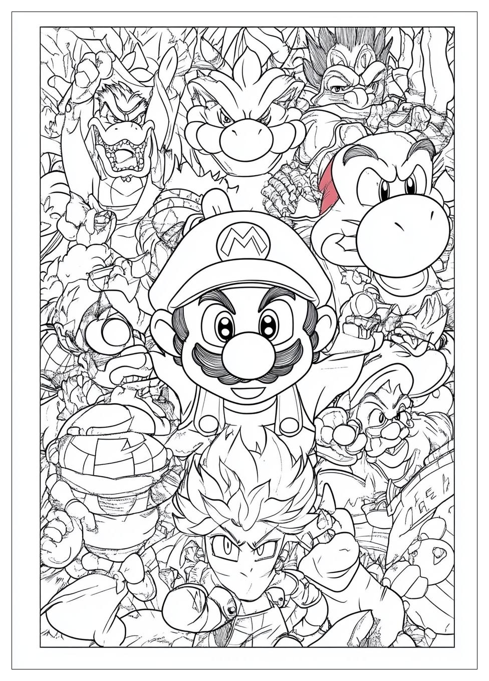 Mario Bros Ausmalbilder 24