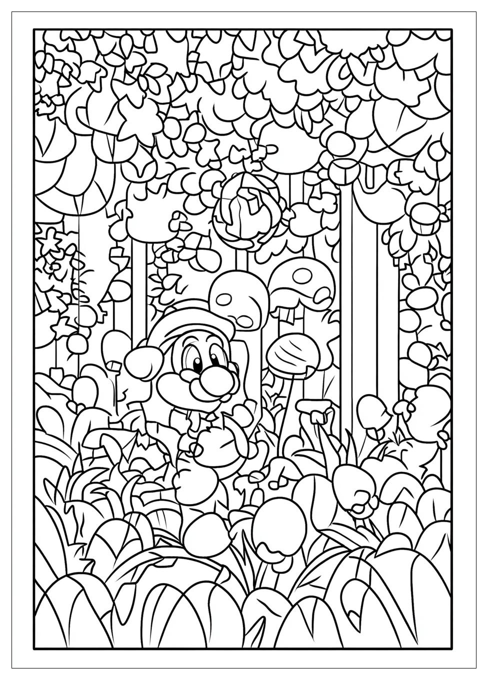 Mario Bros Ausmalbilder 4