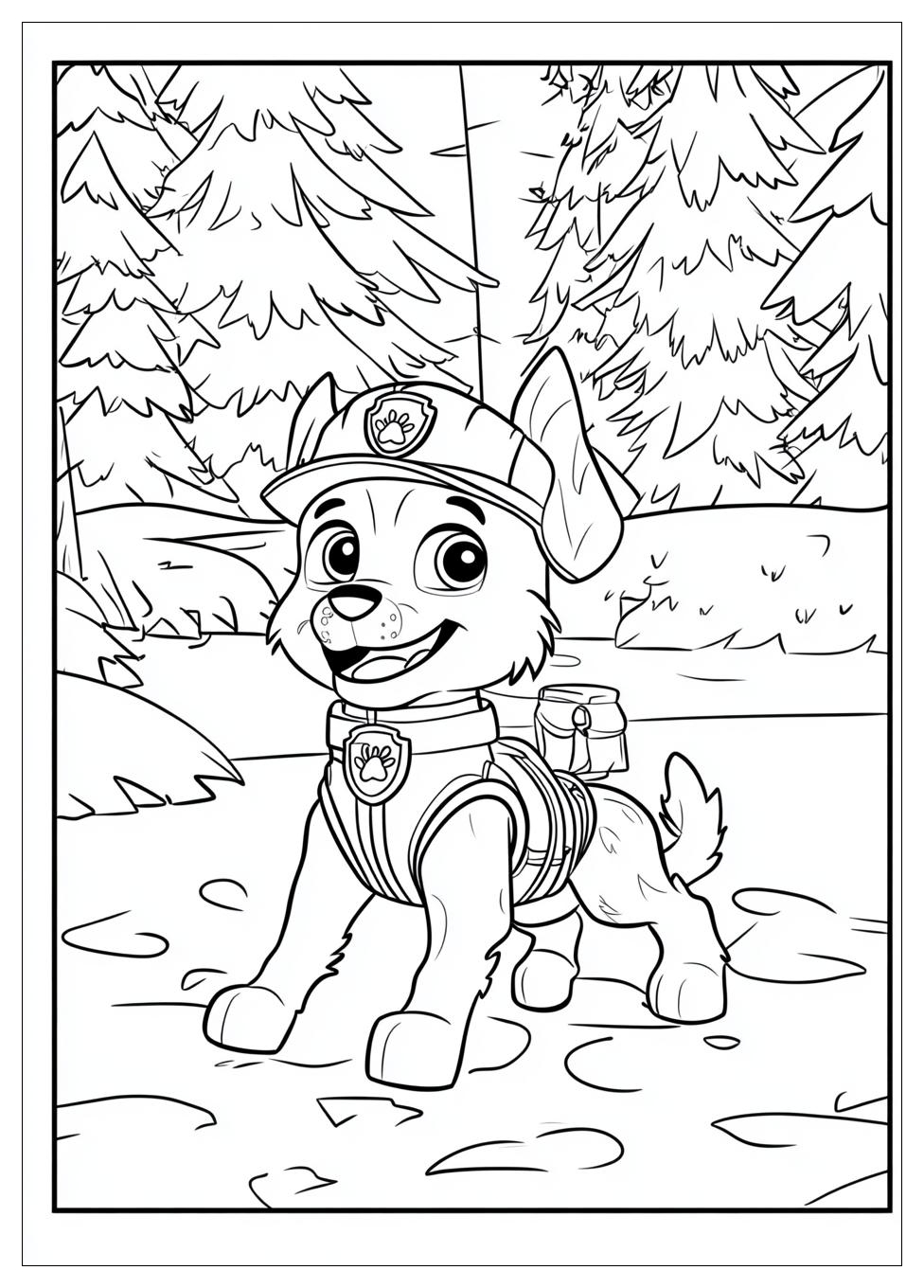 Marshall Paw Patrol Ausmalbilder 1