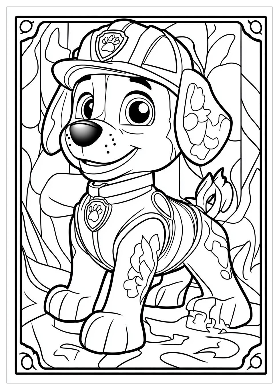 Marshall Paw Patrol Ausmalbilder 10