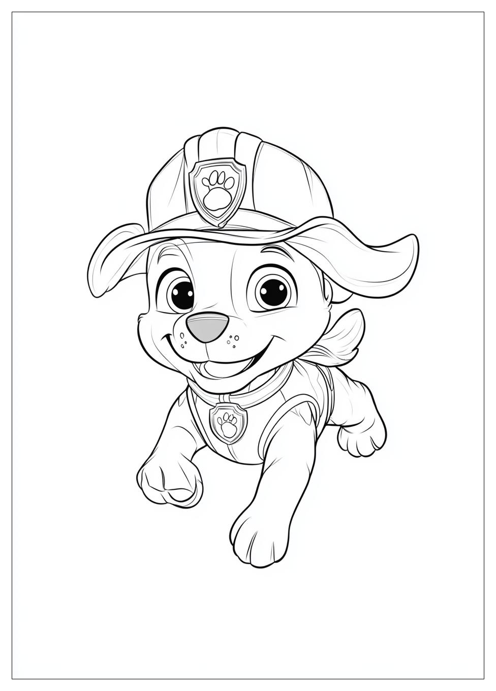 Marshall Paw Patrol Ausmalbilder 11