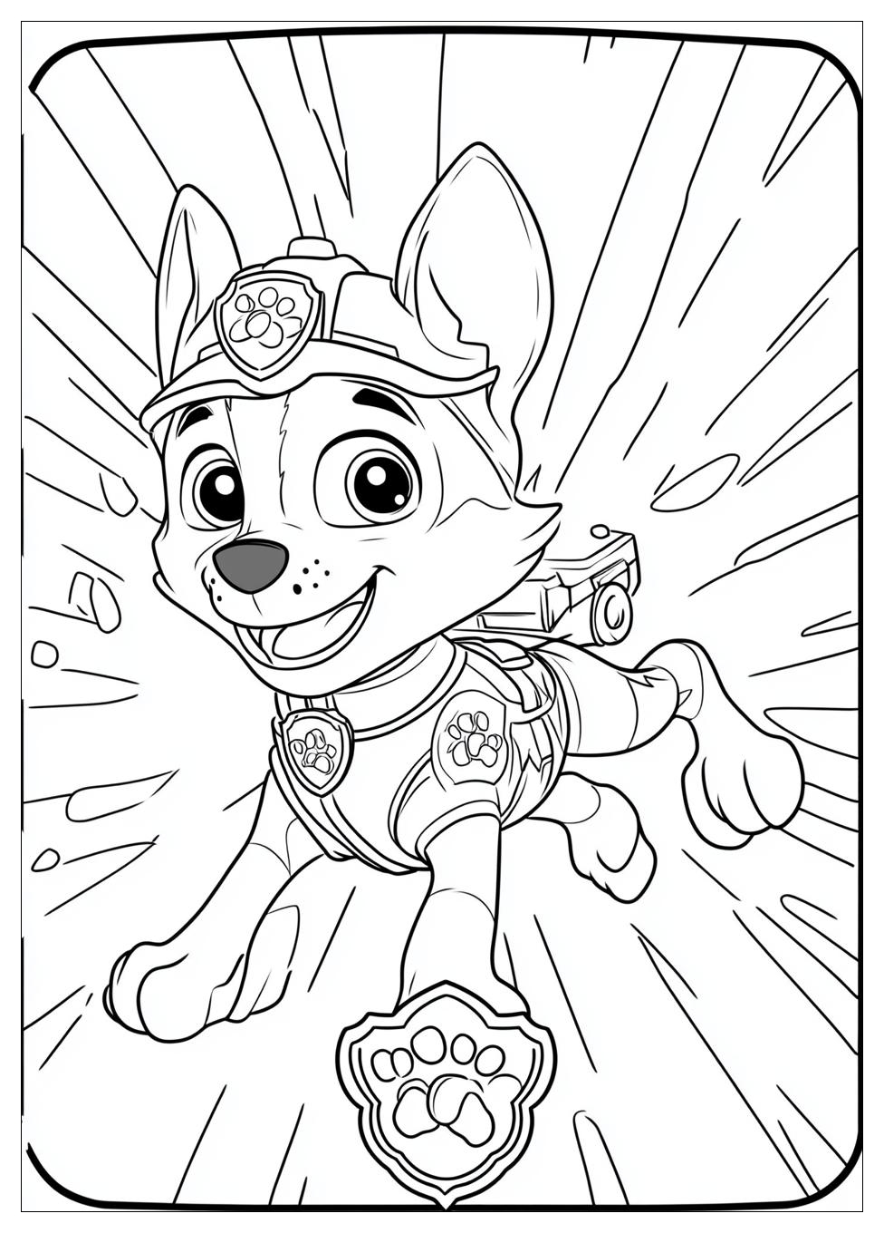 Marshall Paw Patrol Ausmalbilder 17