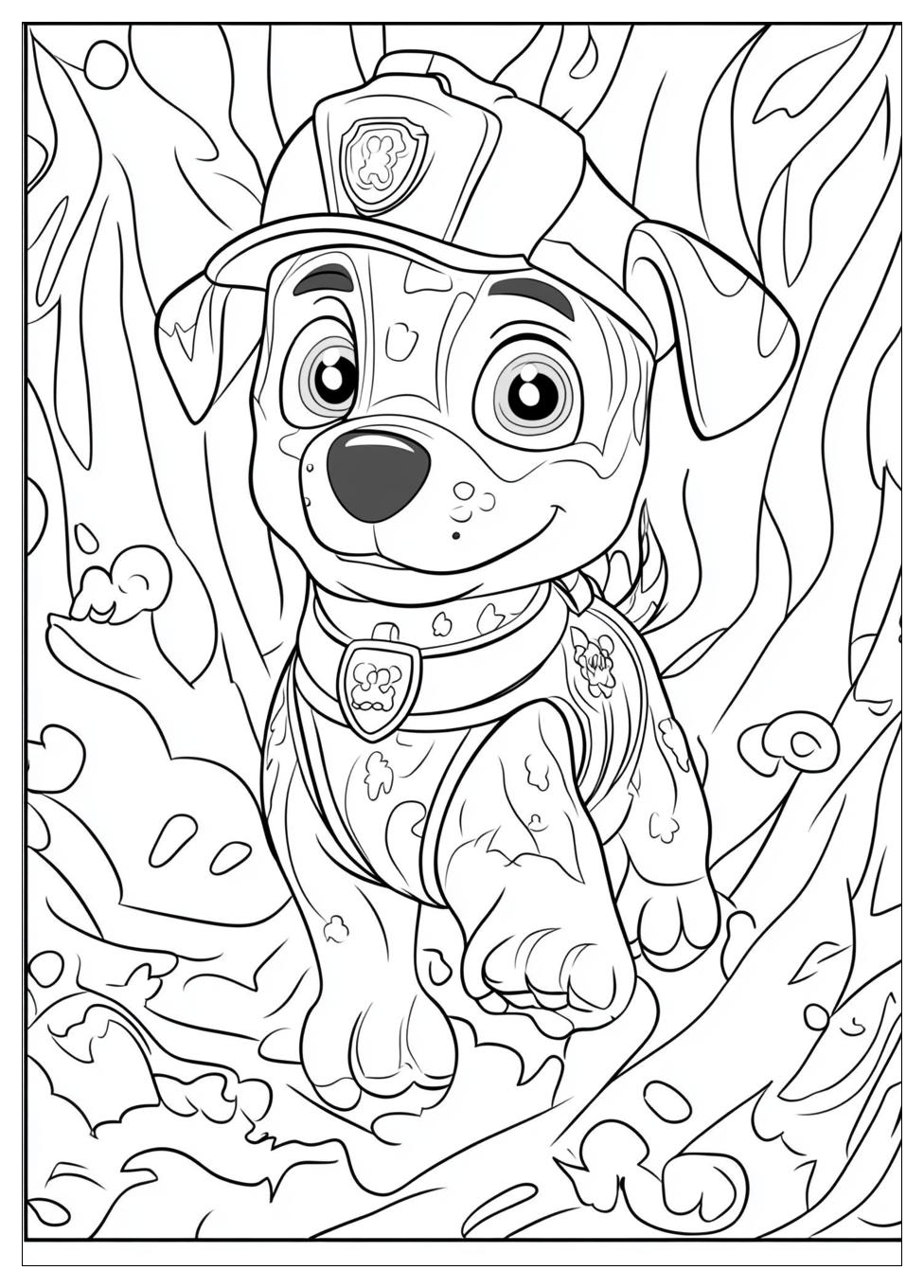 Marshall Paw Patrol Ausmalbilder 21