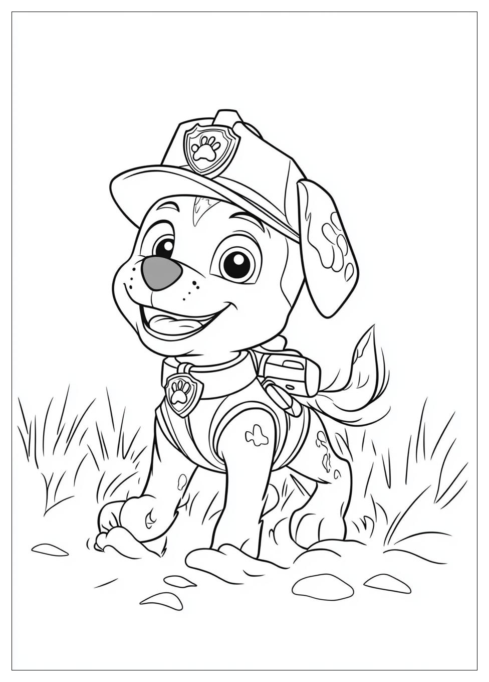 Marshall Paw Patrol Ausmalbilder 9