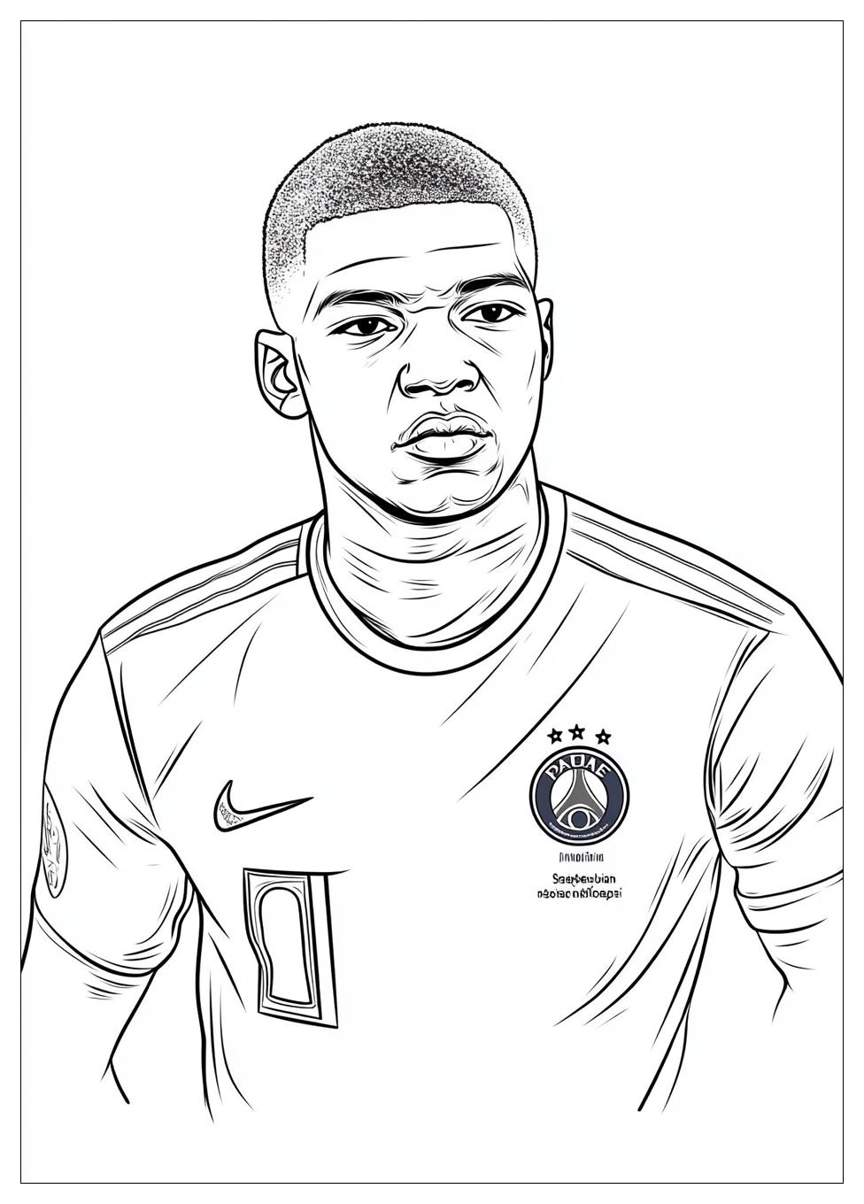 Mbappe Ausmalbilder 12
