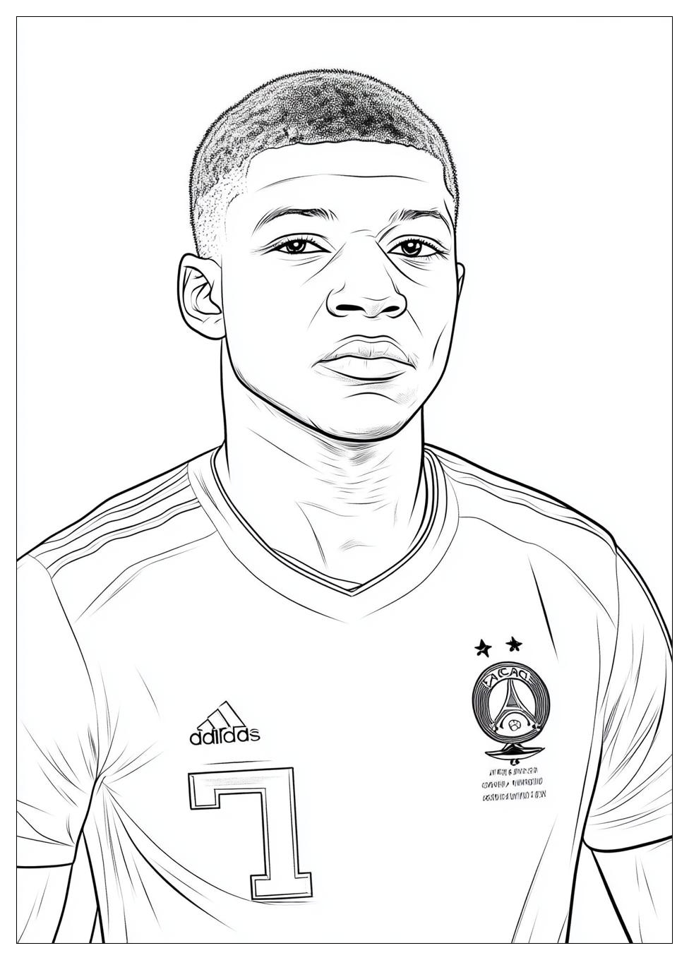 Mbappe Ausmalbilder 21