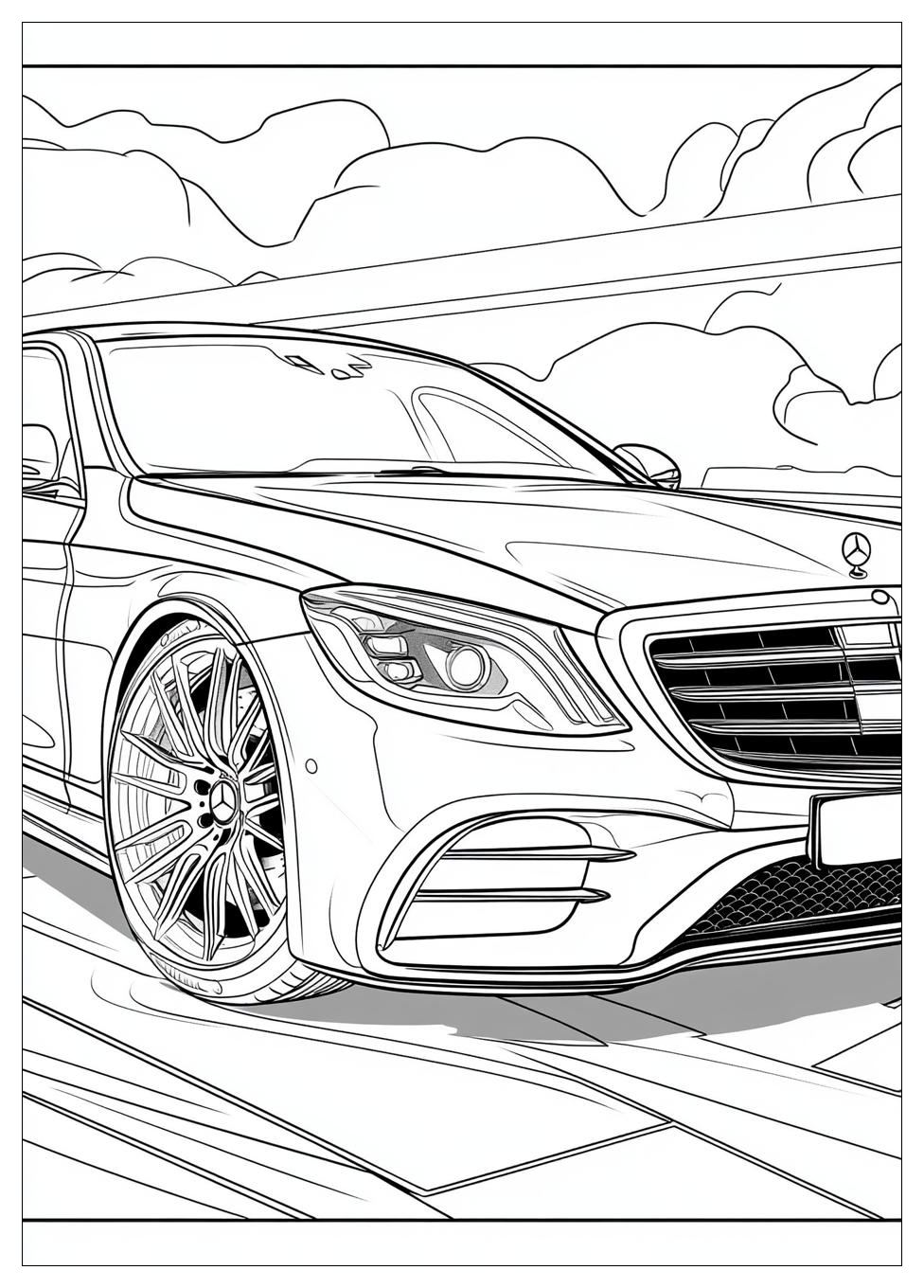 Mercedes Ausmalbilder 22