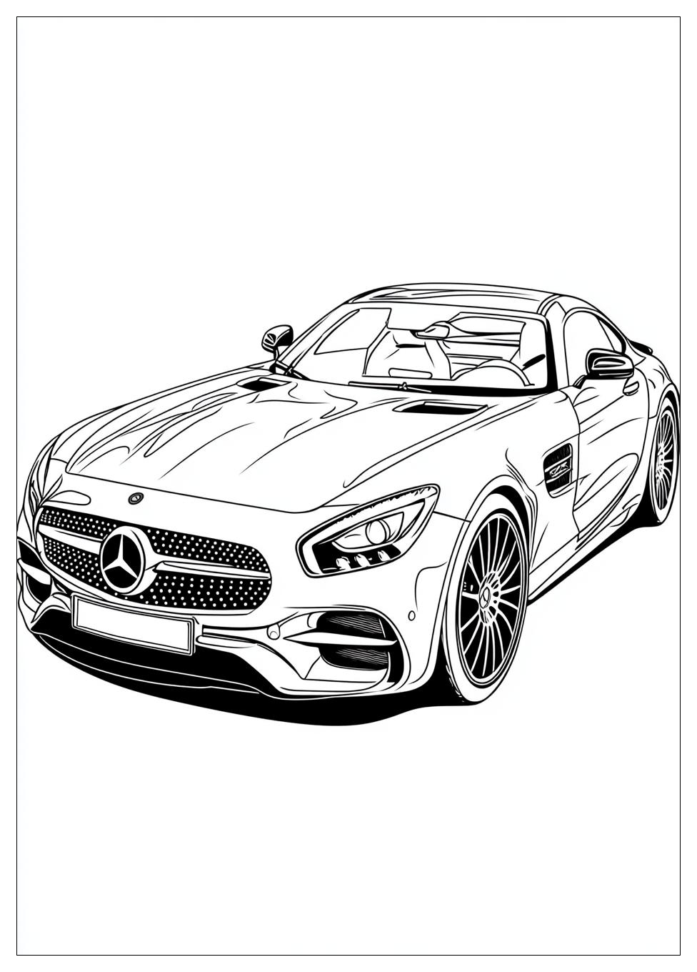 Mercedes Ausmalbilder 4