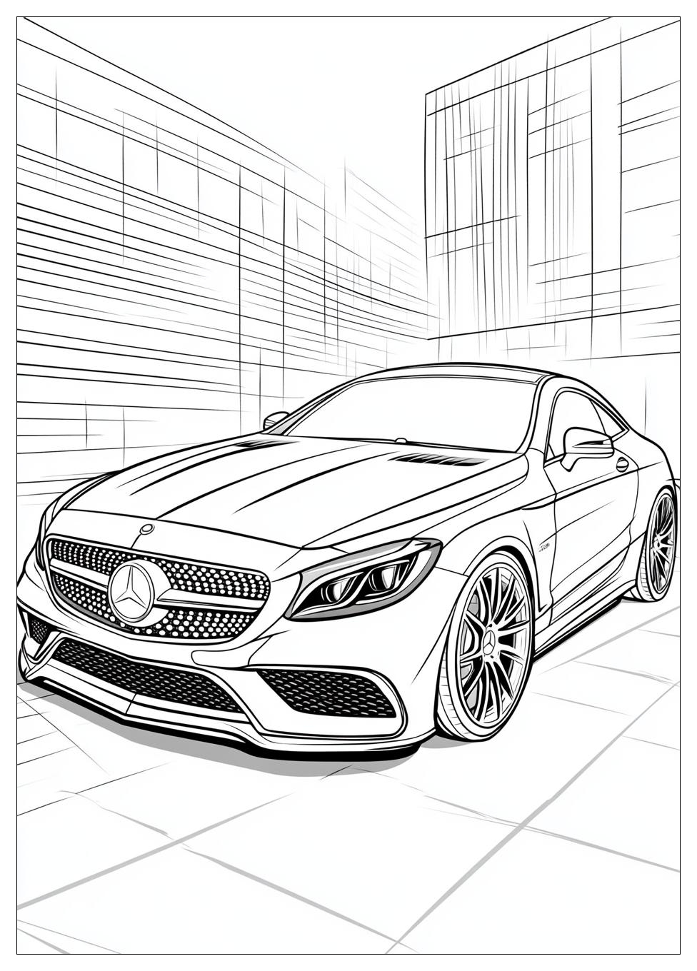 Mercedes Ausmalbilder 7