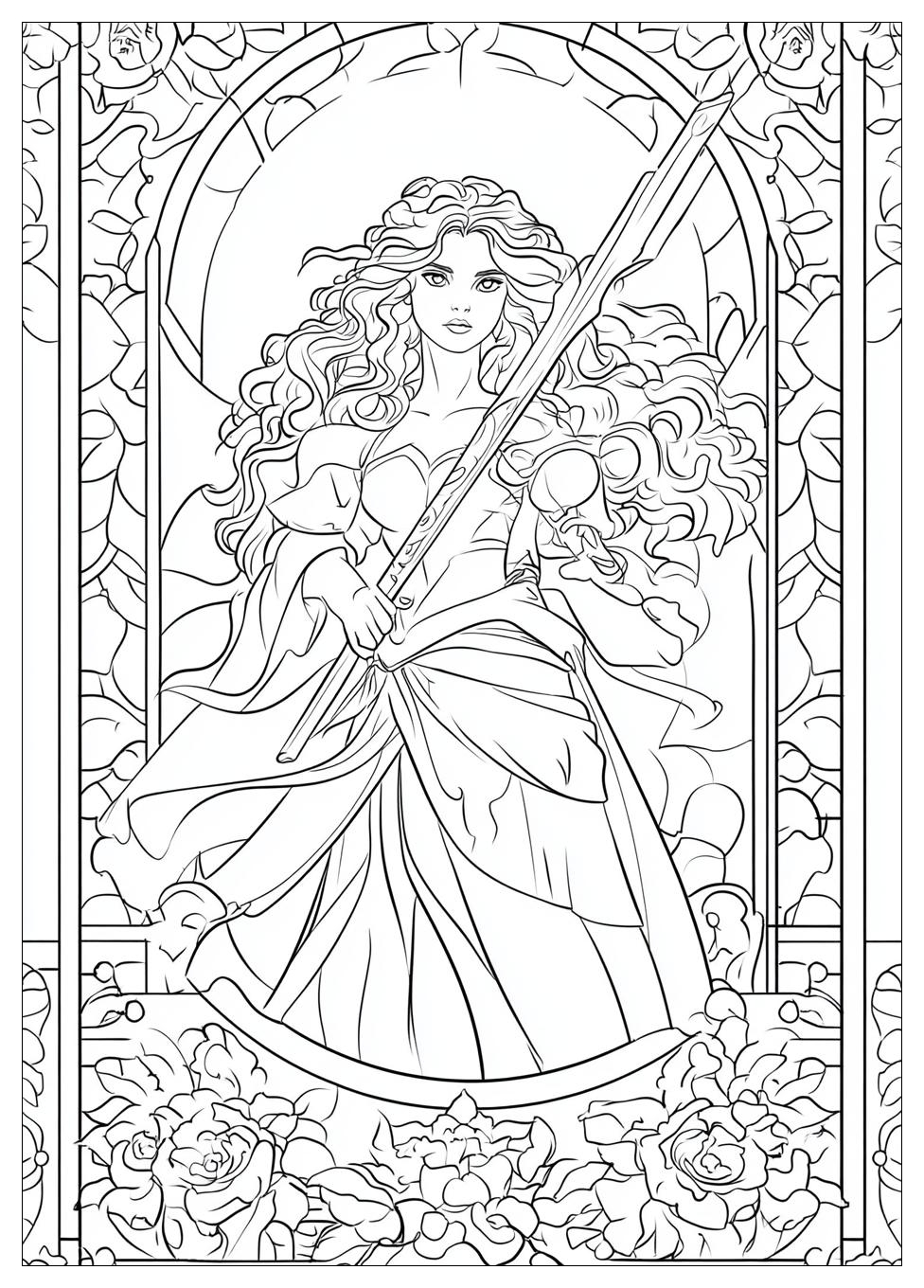 Merida Ausmalbilder 16
