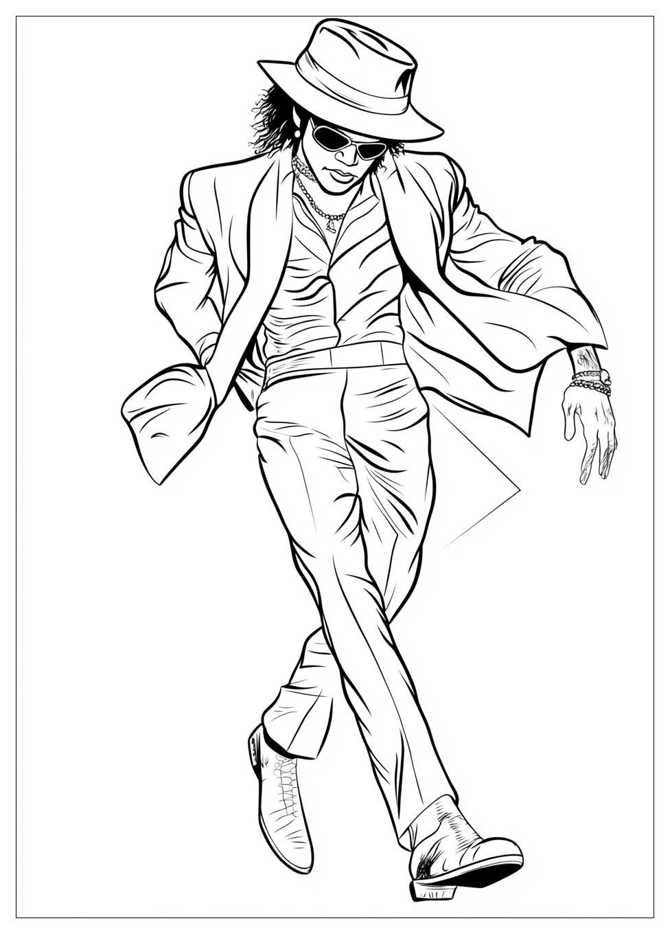 Michael Jackson Ausmalbilder 19