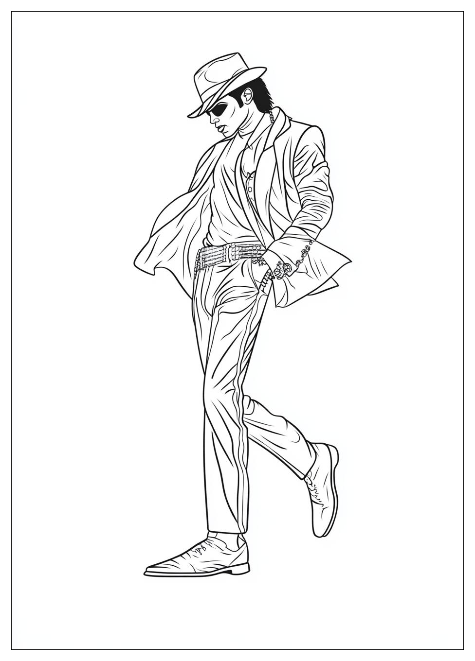 Michael Jackson Ausmalbilder 21