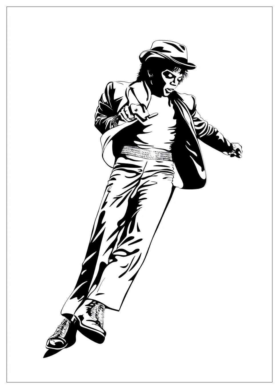 Michael Jackson Ausmalbilder 6
