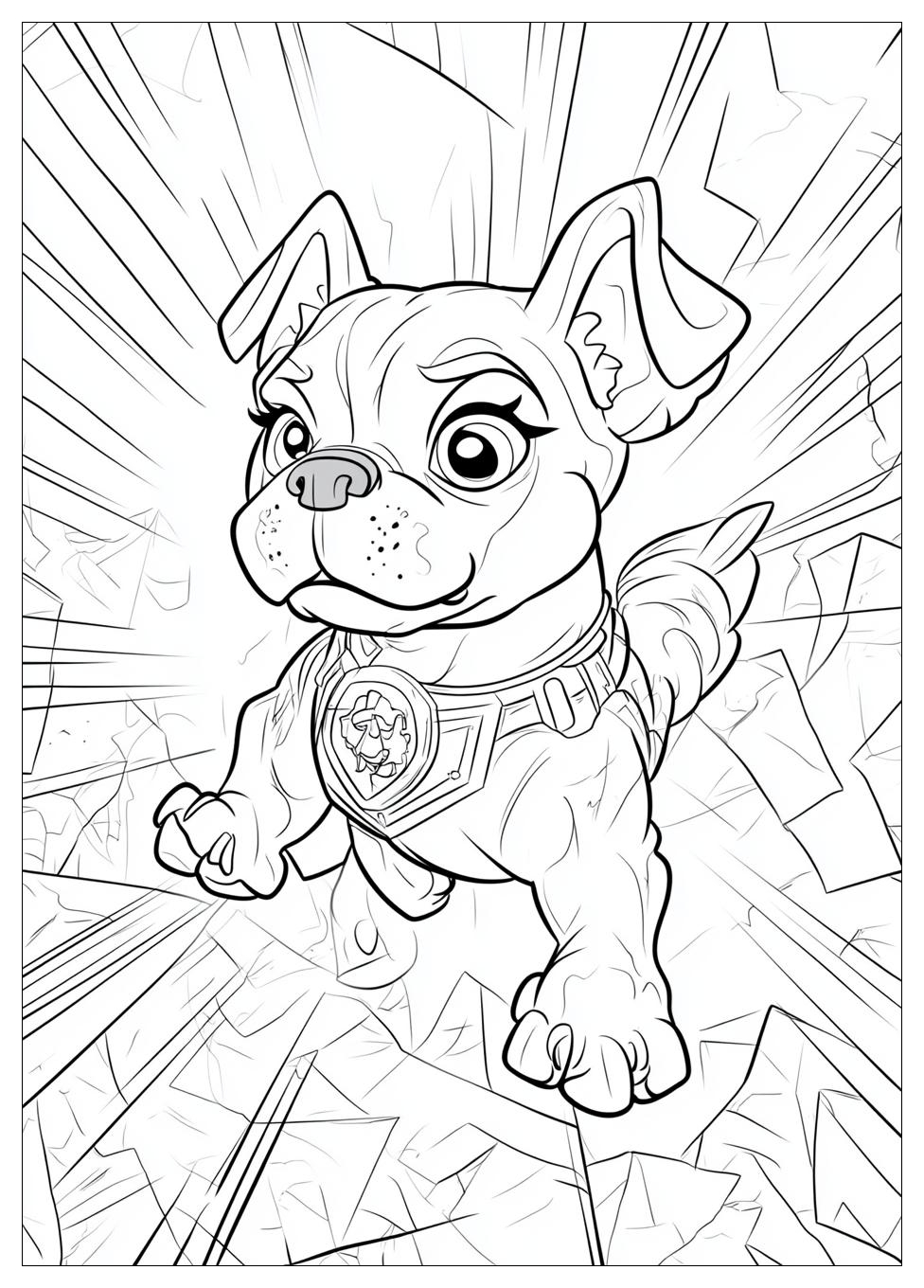 Mighty Pups Ausmalbilder 14