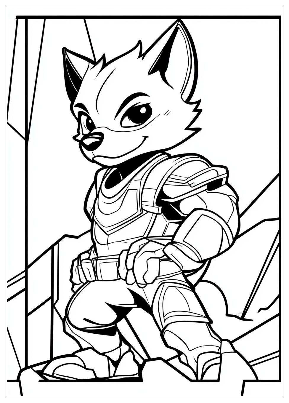 Mighty Pups Ausmalbilder 4