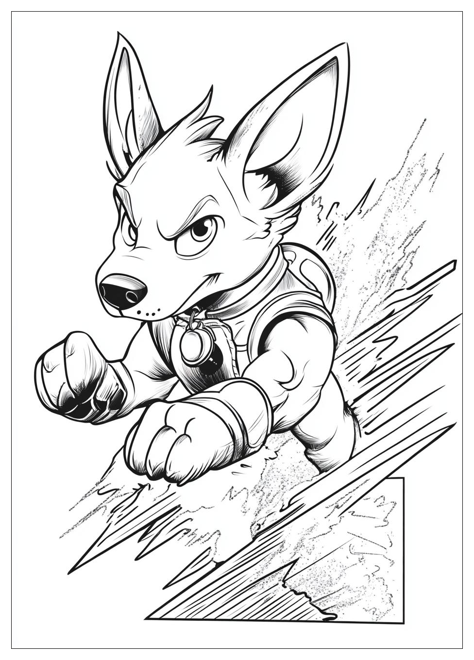 Mighty Pups Ausmalbilder 9