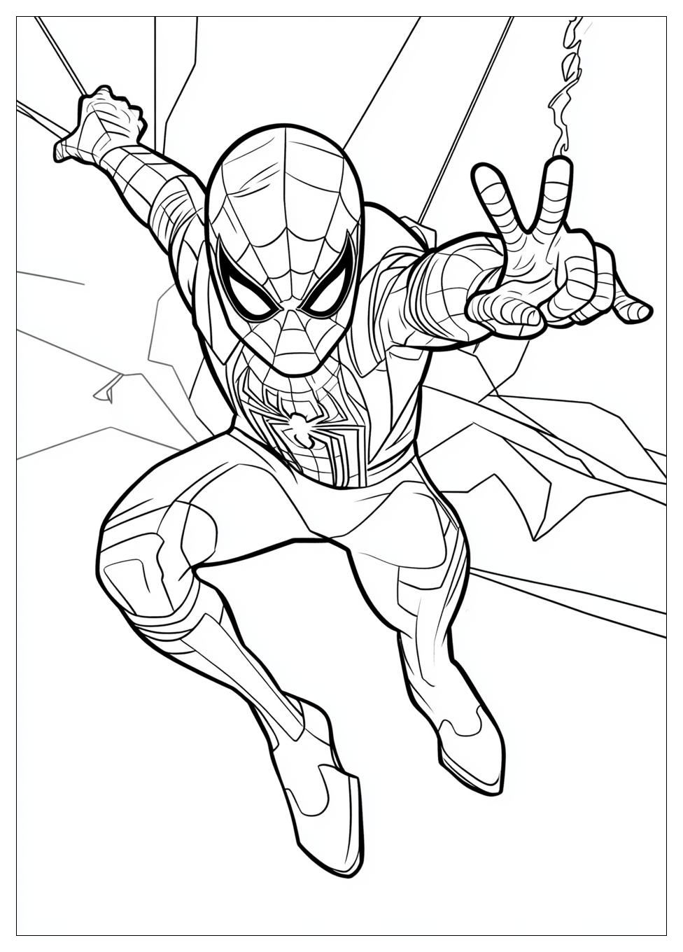 Miles Morales Ausmalbilder 10