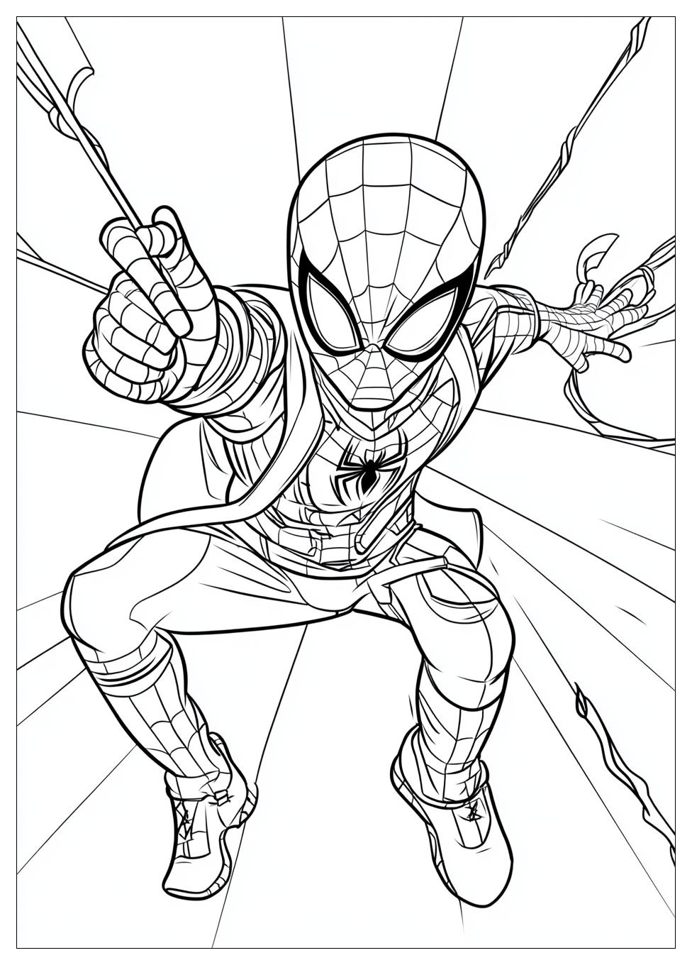 Miles Morales Ausmalbilder 12