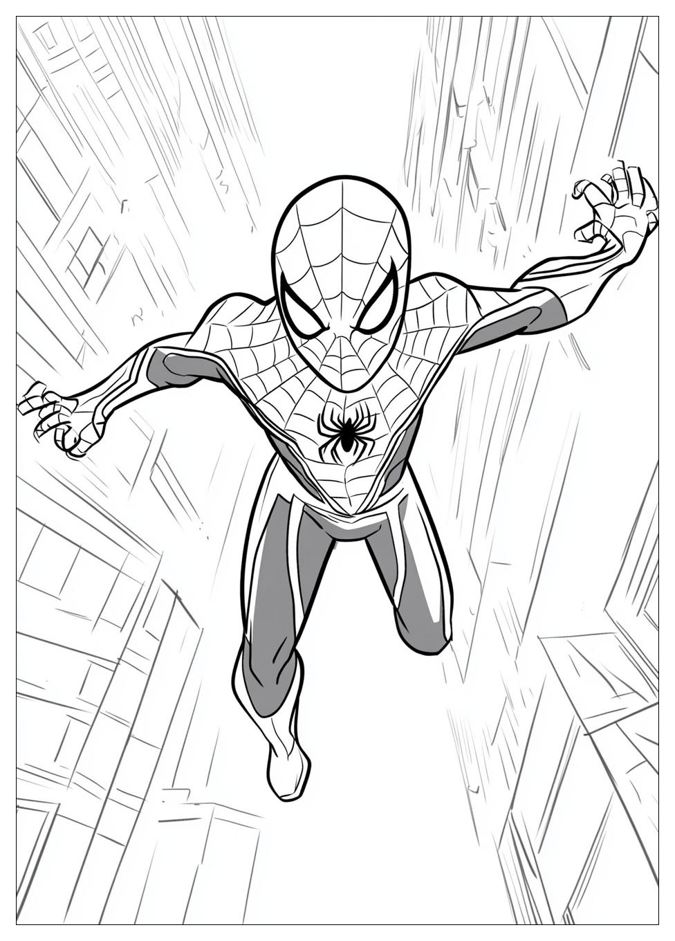 Miles Morales Ausmalbilder 13