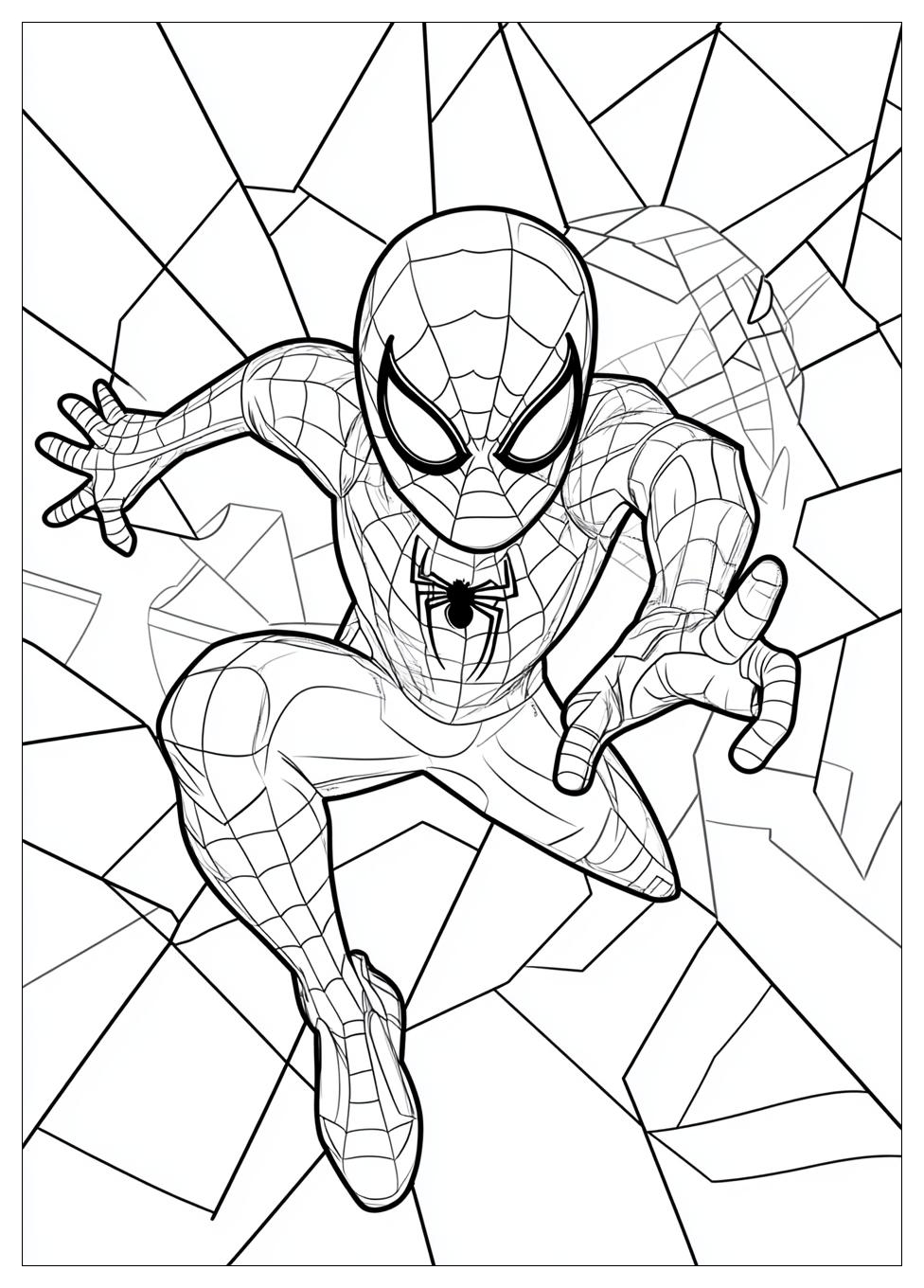 Miles Morales Ausmalbilder 14