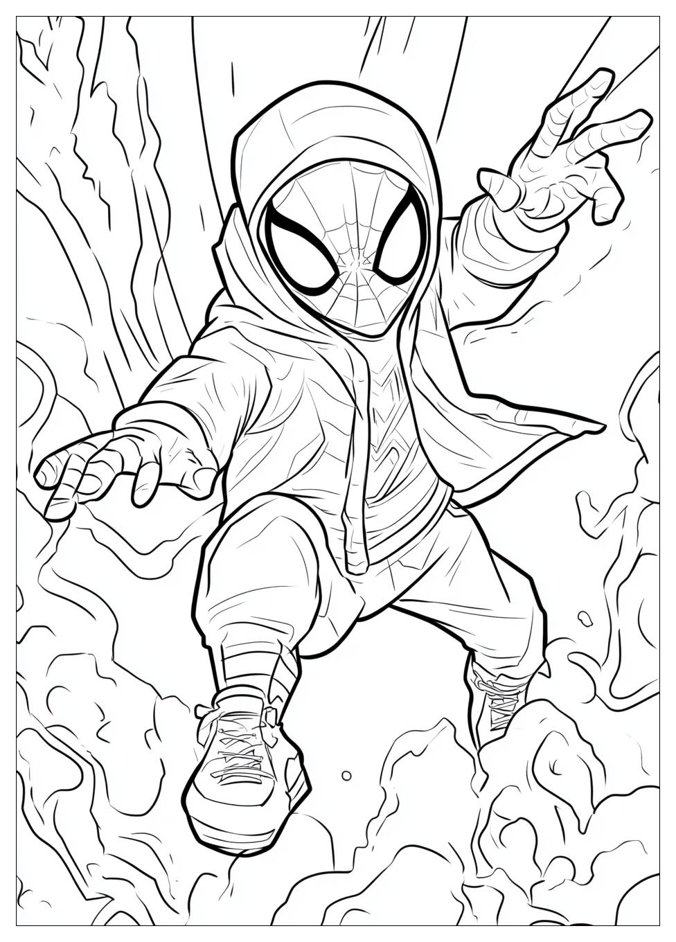 Miles Morales Ausmalbilder 15