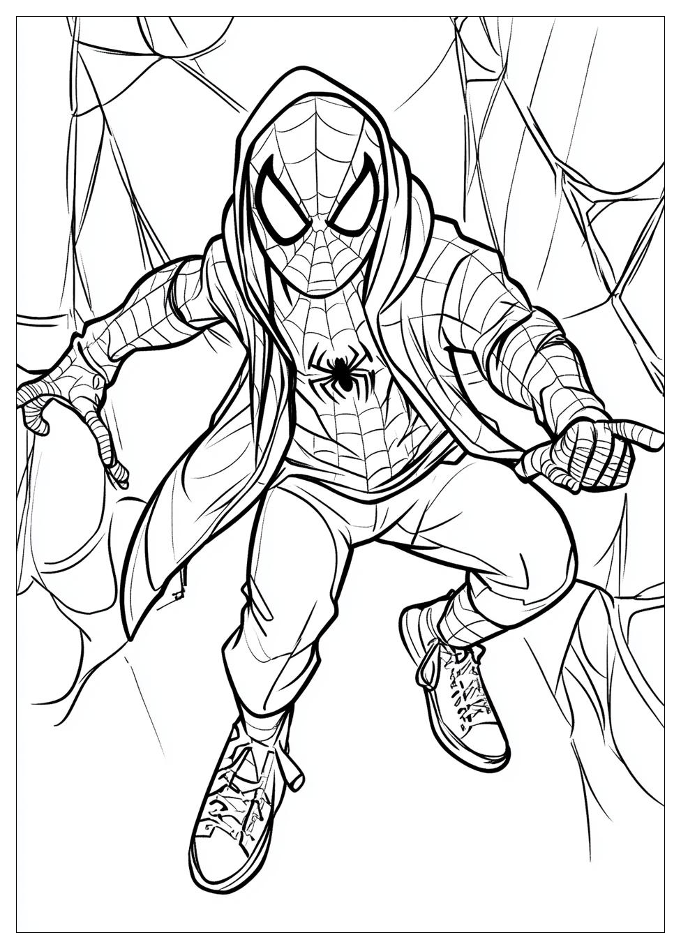 Miles Morales Ausmalbilder 17