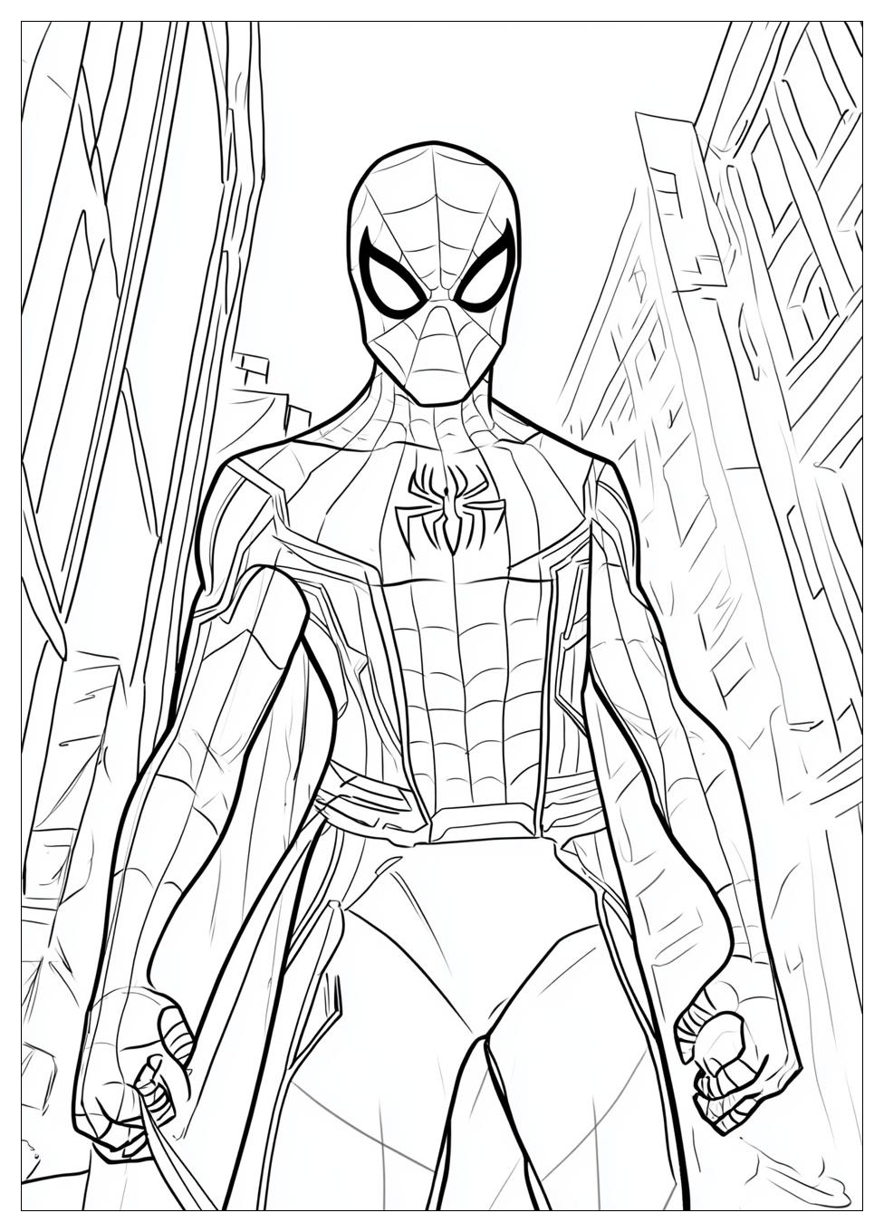 Miles Morales Ausmalbilder 2