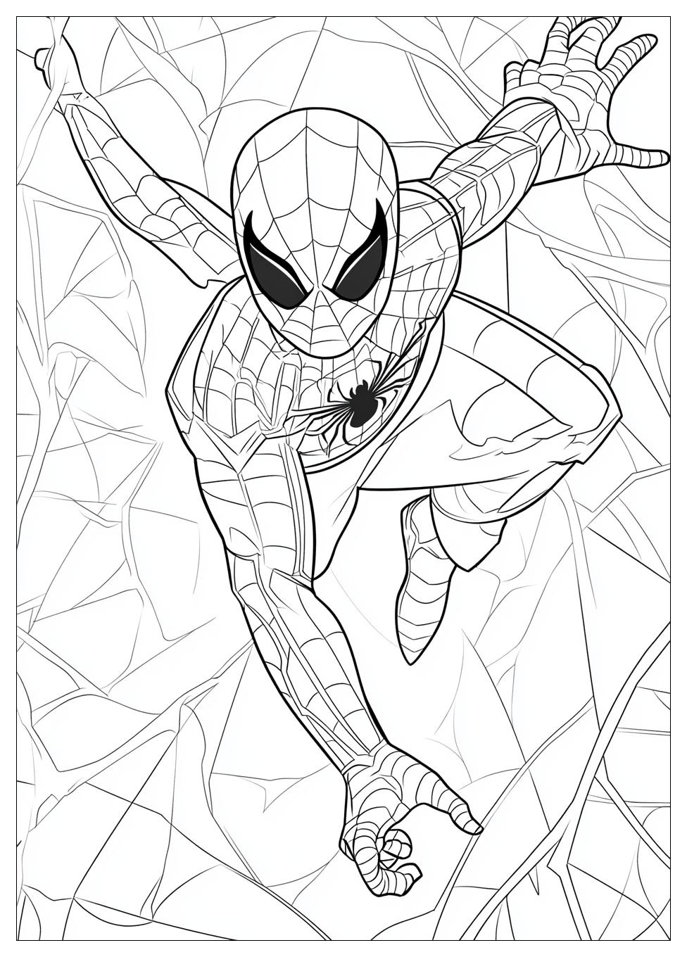 Miles Morales Ausmalbilder 20