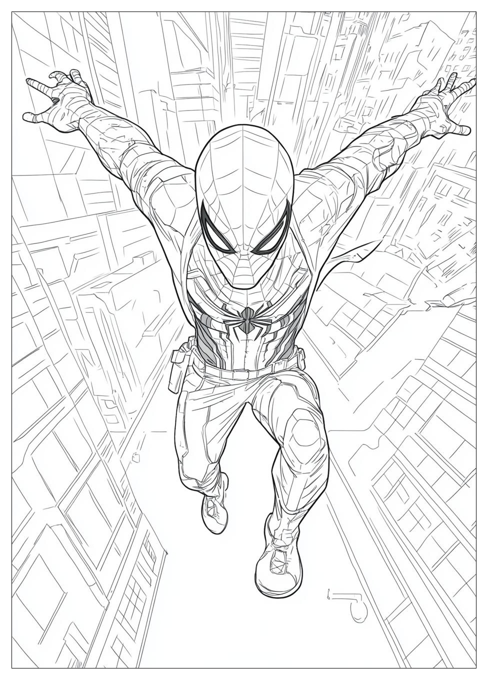Miles Morales Ausmalbilder 23