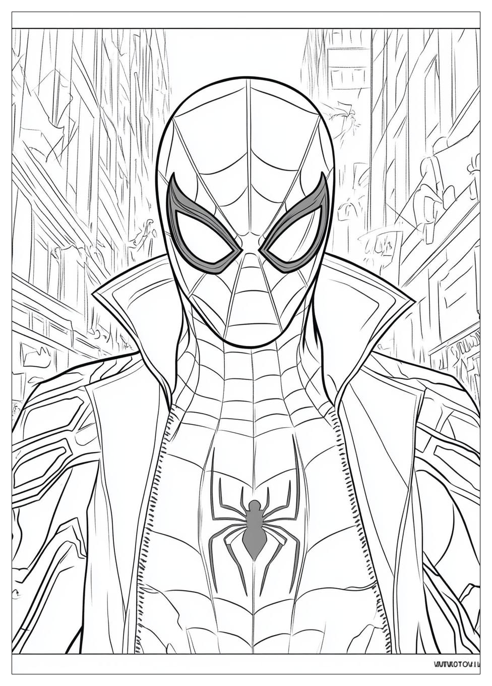 Miles Morales Ausmalbilder 24